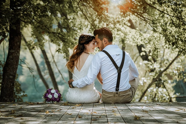 wedding couple